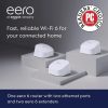 Amazon EERO 6 Dual-Band Mesh Wi-Fi 6 System (3-pack, 1-router + 2 extenders) New