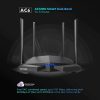 Tenda AC6 AC1200 Dual Band WiFi Router Wireless Internet Router w/ 3 LAN & 1 WAN - Image 6