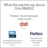 NETGEAR Orbi AX6000 Tri-band Mesh WiFi 6 System (RBK852) (2-pack) - White - Image 5
