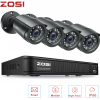 ZOSI 8CH 2MP DVR Outdoor Home CCTV 1080p HD Security Camera System Night Vision